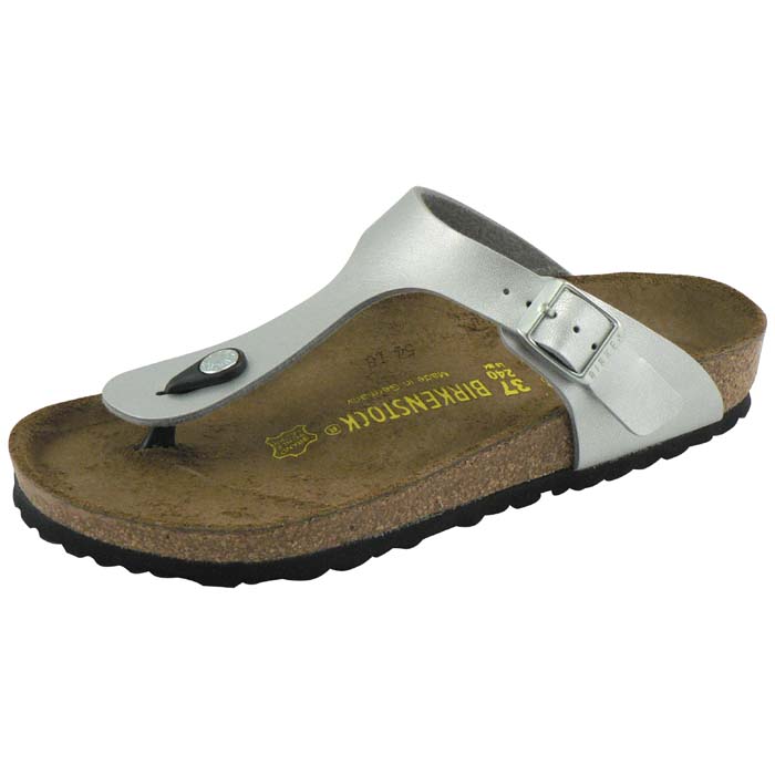 Gizeh Birko Flor - Silver (REGULAR FIT) - Shop Womens Shoes online | Handbags | Accessories - Suna