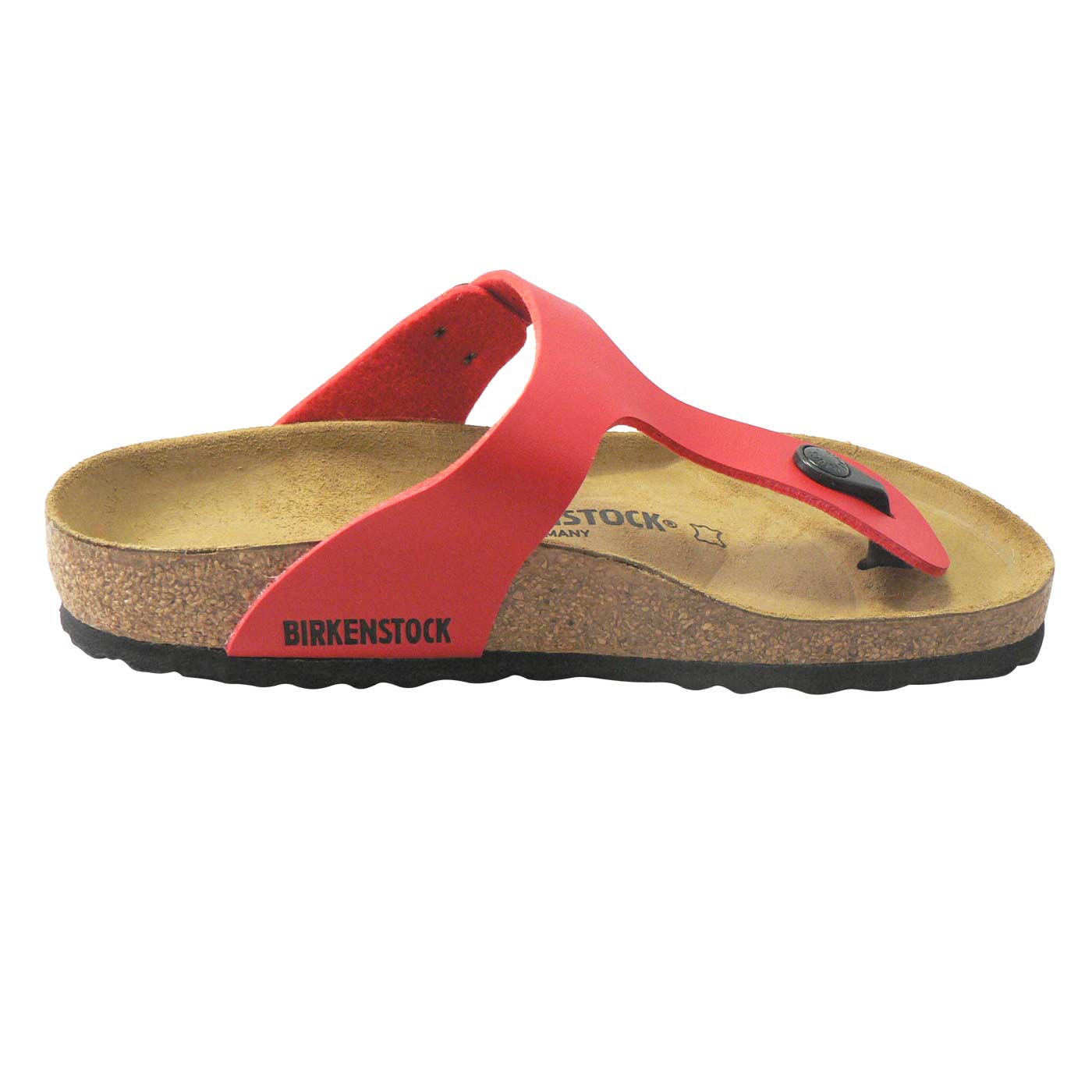 Birkenstock Cherry Red Gizeh Birko Sandals Regular (M, B) Listed By MIC - Tradesy