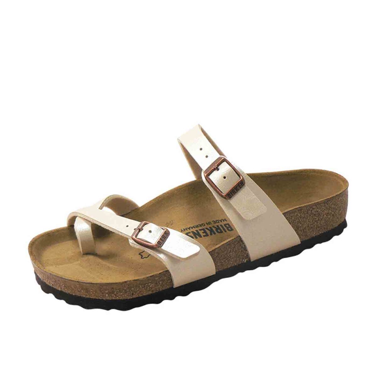 Mayari Birko Flor (REGULAR FIT) - Graceful Pearl White - SUNA Shoes & Accessories