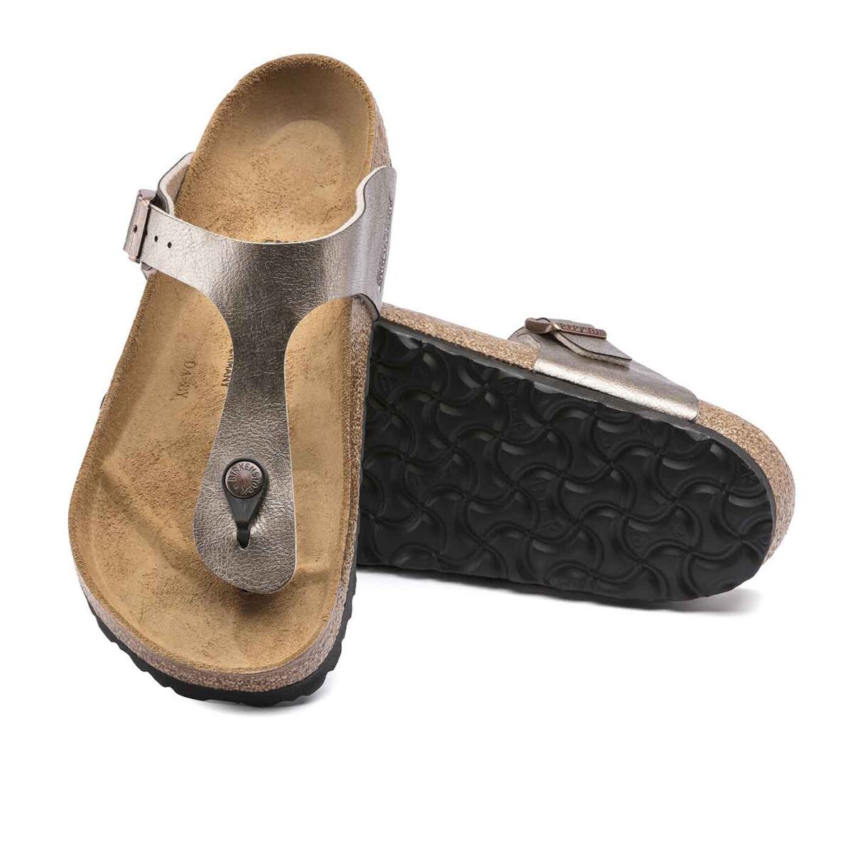 Gizeh Birko Flor (REGULAR FIT) - Graceful Taupe - SUNA Shoes & Accessories
