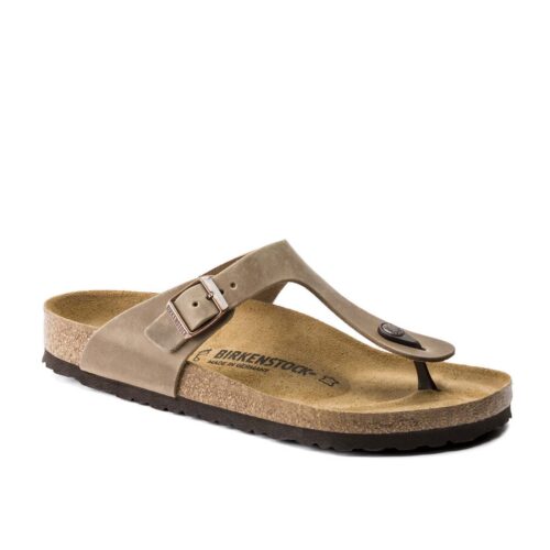 Birkenstock Gizeh Oiled Tobacco Brown