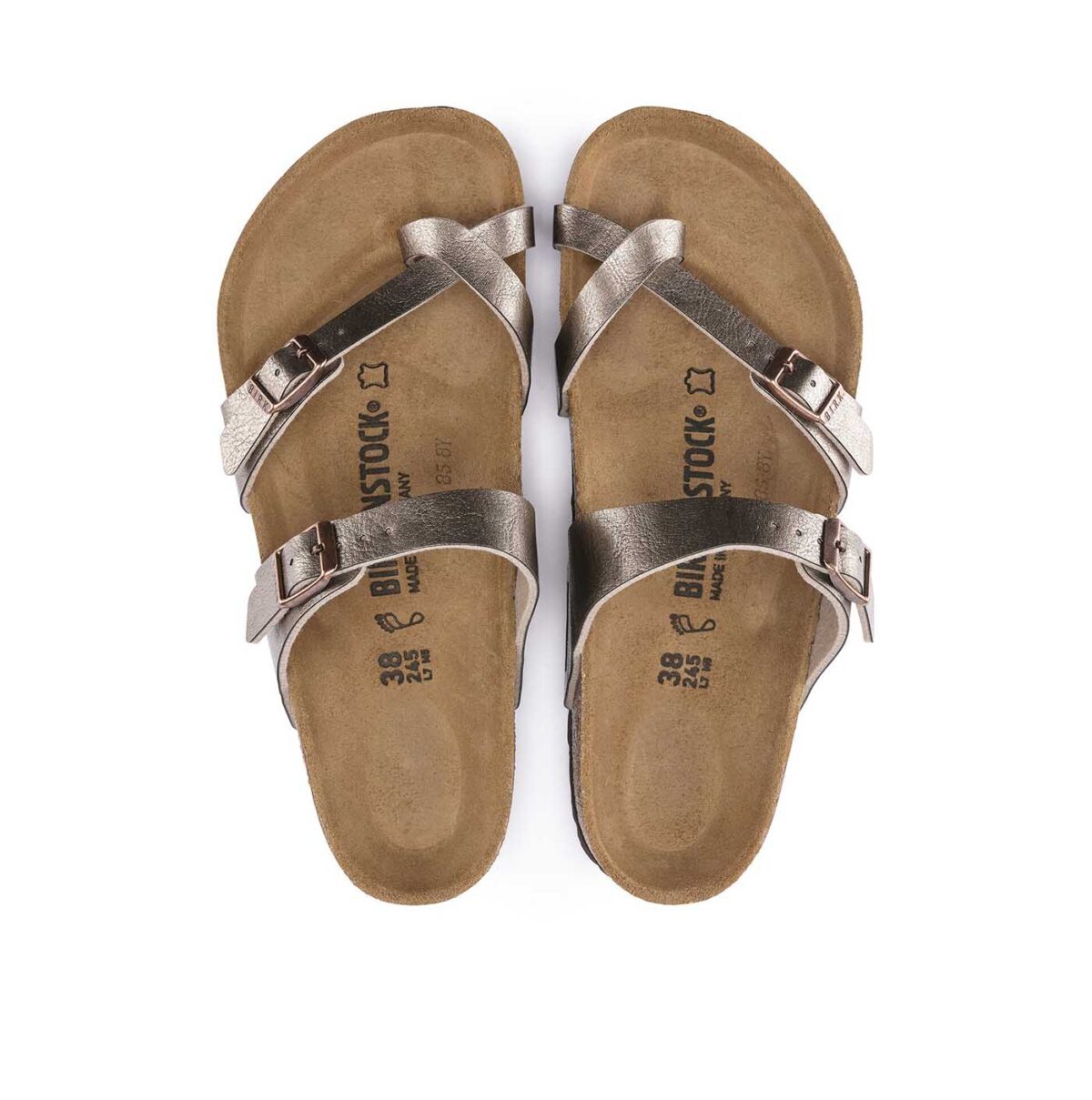 Mayari Birko Flor (REGULAR FIT) - Graceful Taupe - SUNA Shoes & Accessories