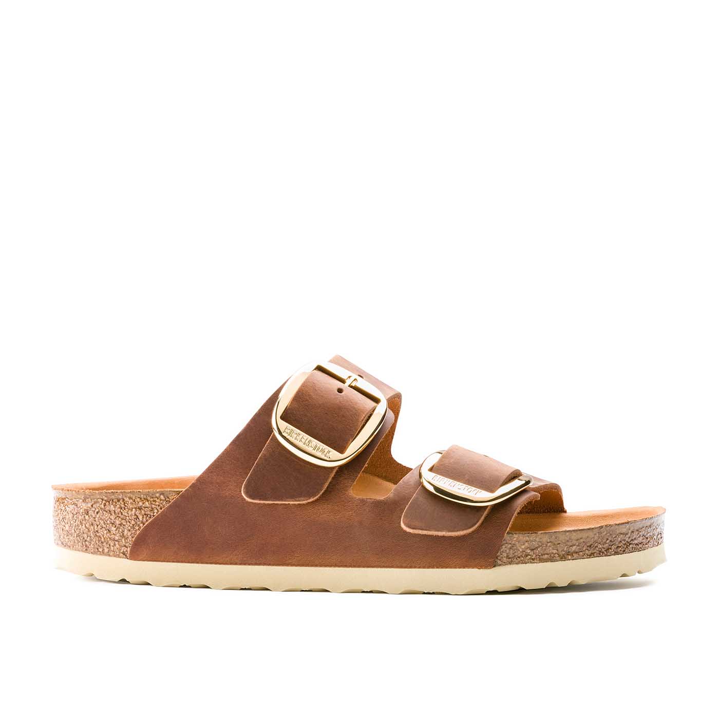 Arizona Big Buckle Oiled Leather - Cognac (REGULAR FIT) - Image 3