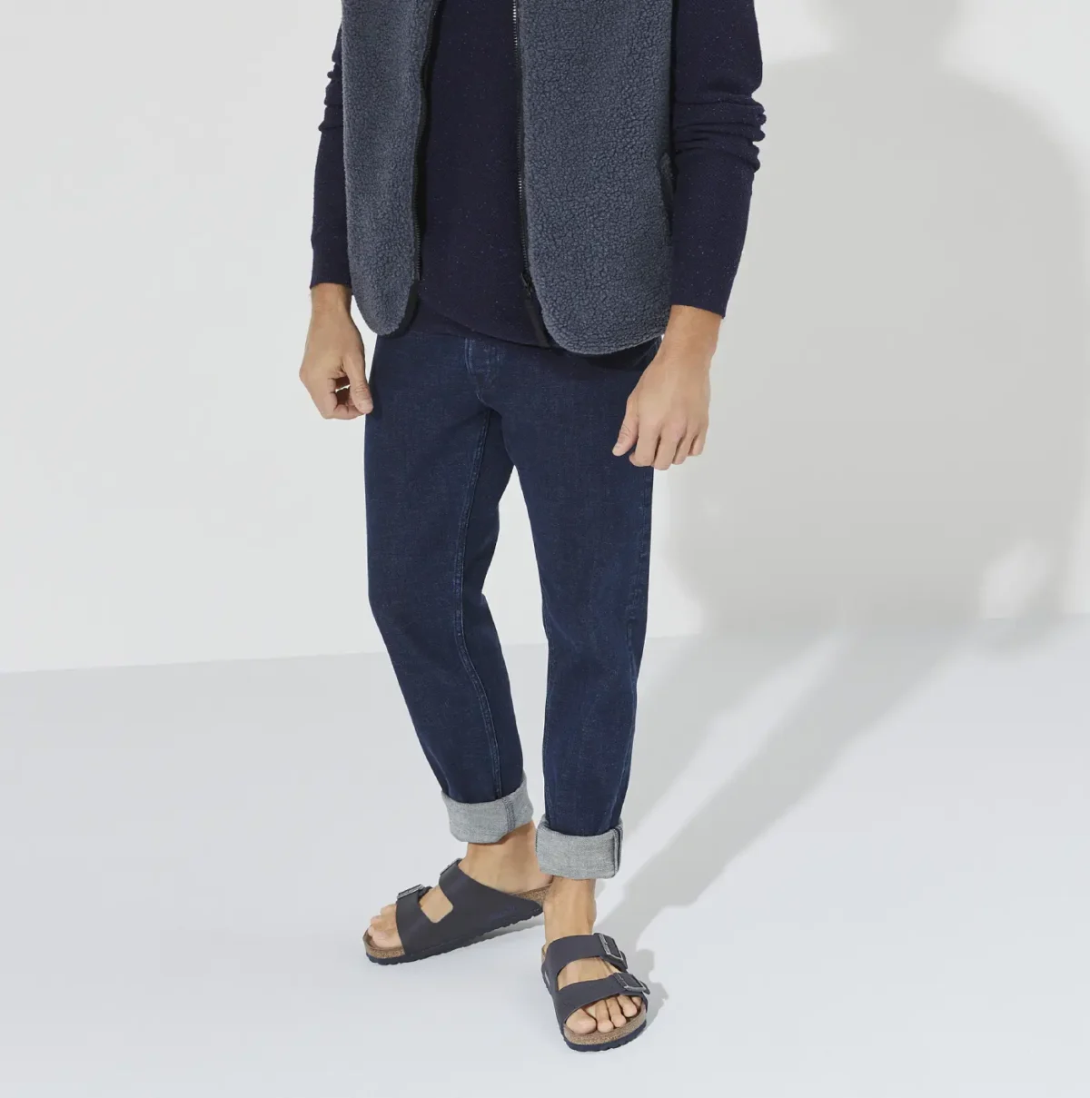 Arizona Birki Buc Vegan - Desert Dust Indigo Blue (REGULAR FIT) - Image 10