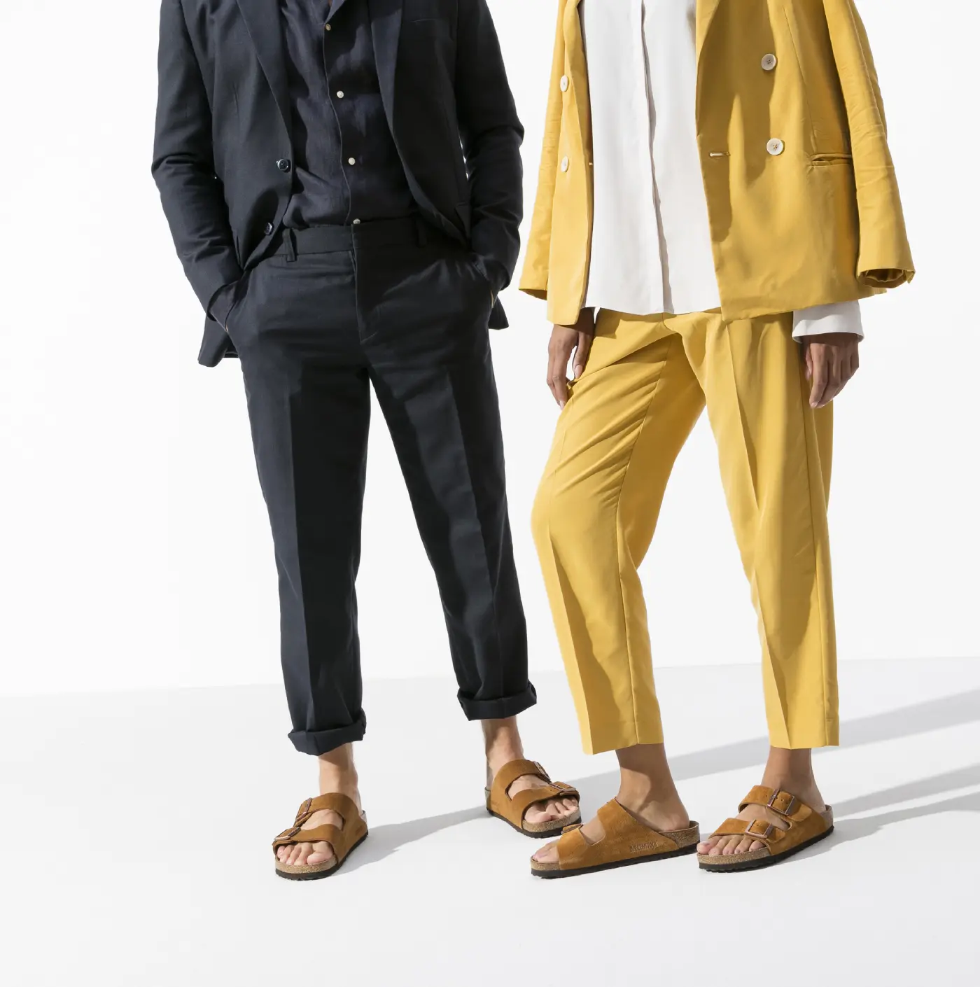 Arizona Suede Leather Soft Footbed - Mink (REGULAR FIT) - Image 8