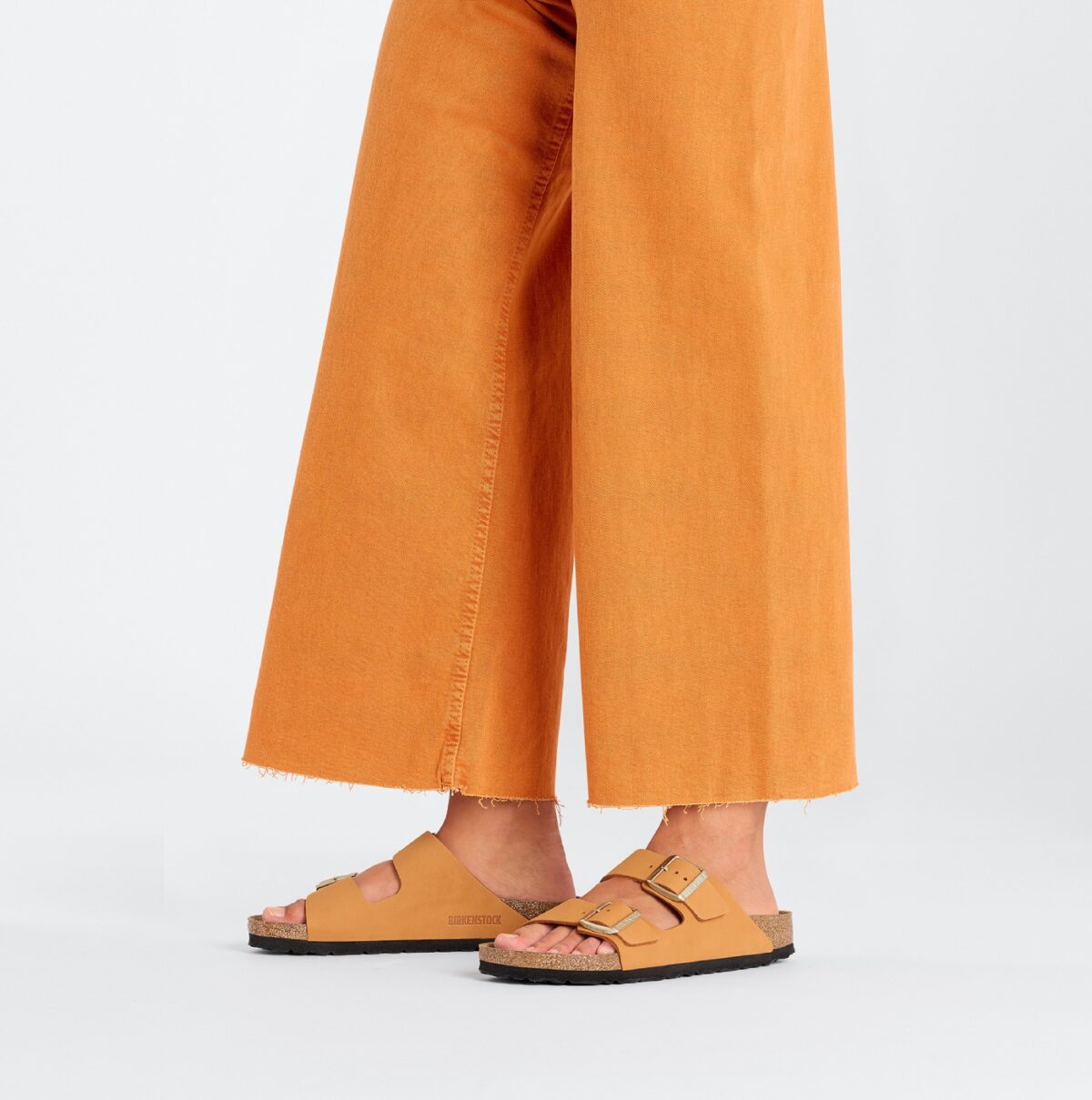 Arizona Nubuck Leather (NARROW FIT) - Burnt Orange - Image 6