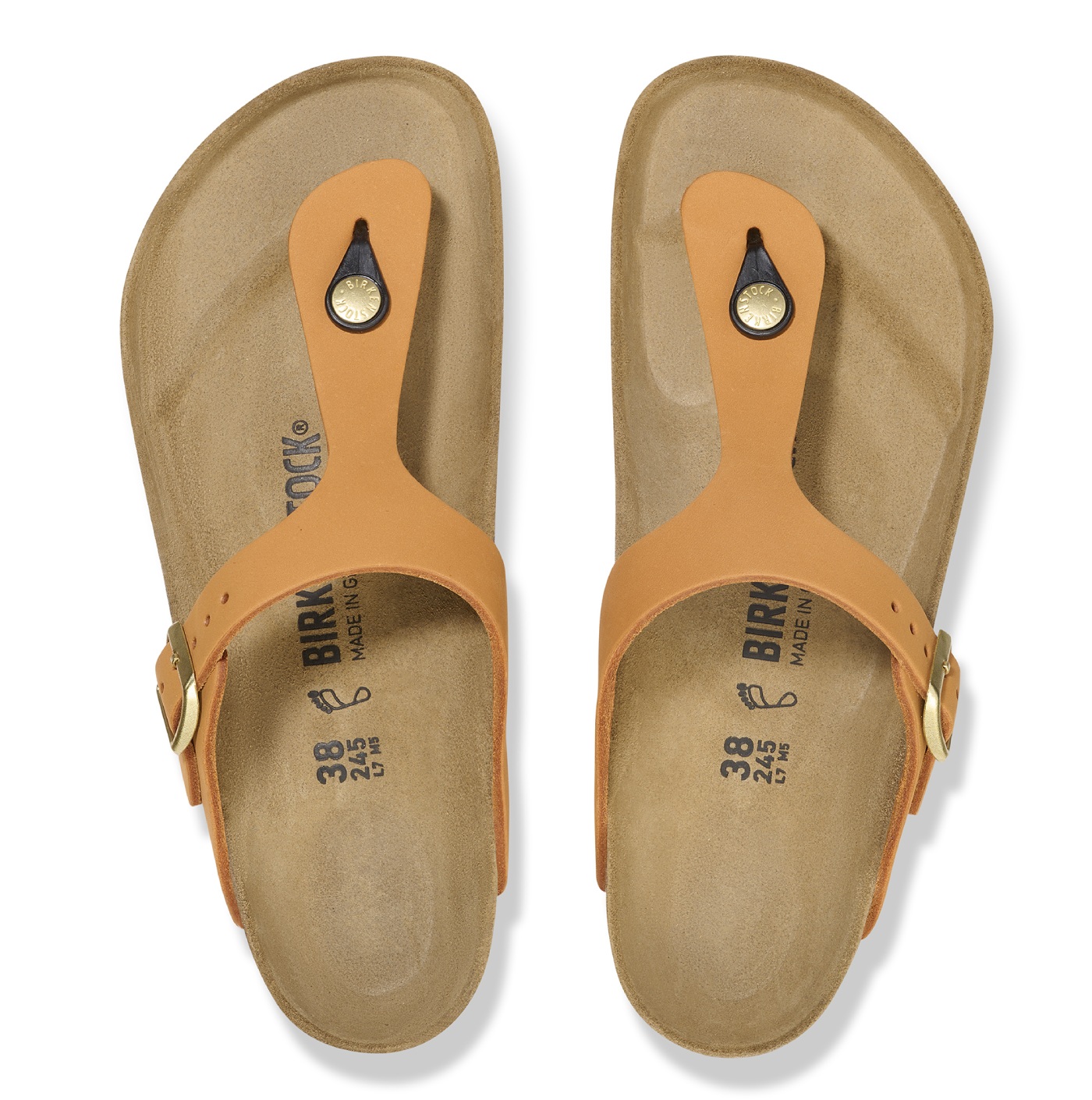 Gizeh Nubuck Leather (REGULAR FIT) - Burnt Orange - Image 7