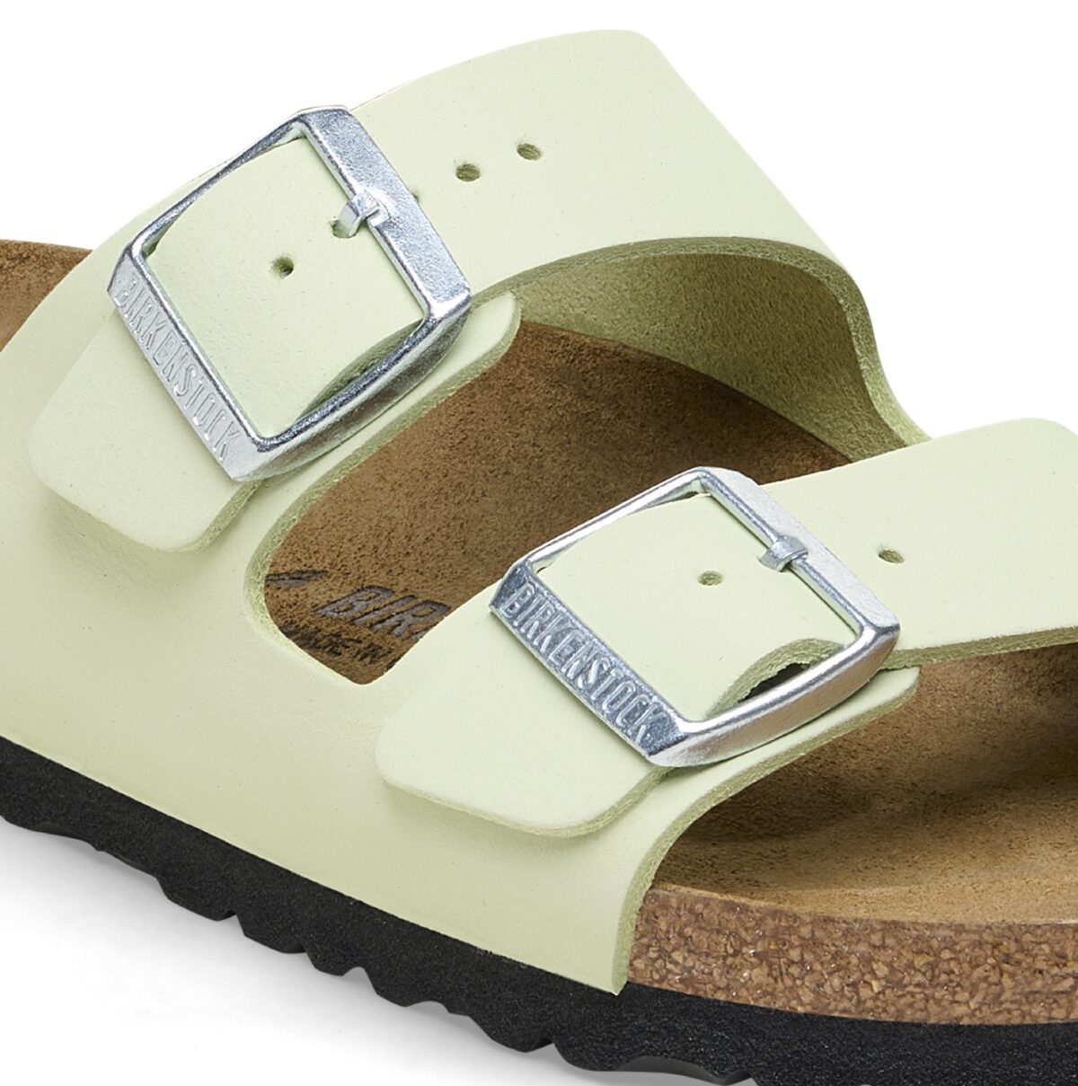Arizona Nubuck Leather (NARROW FIT) - Faded Lime - Image 2