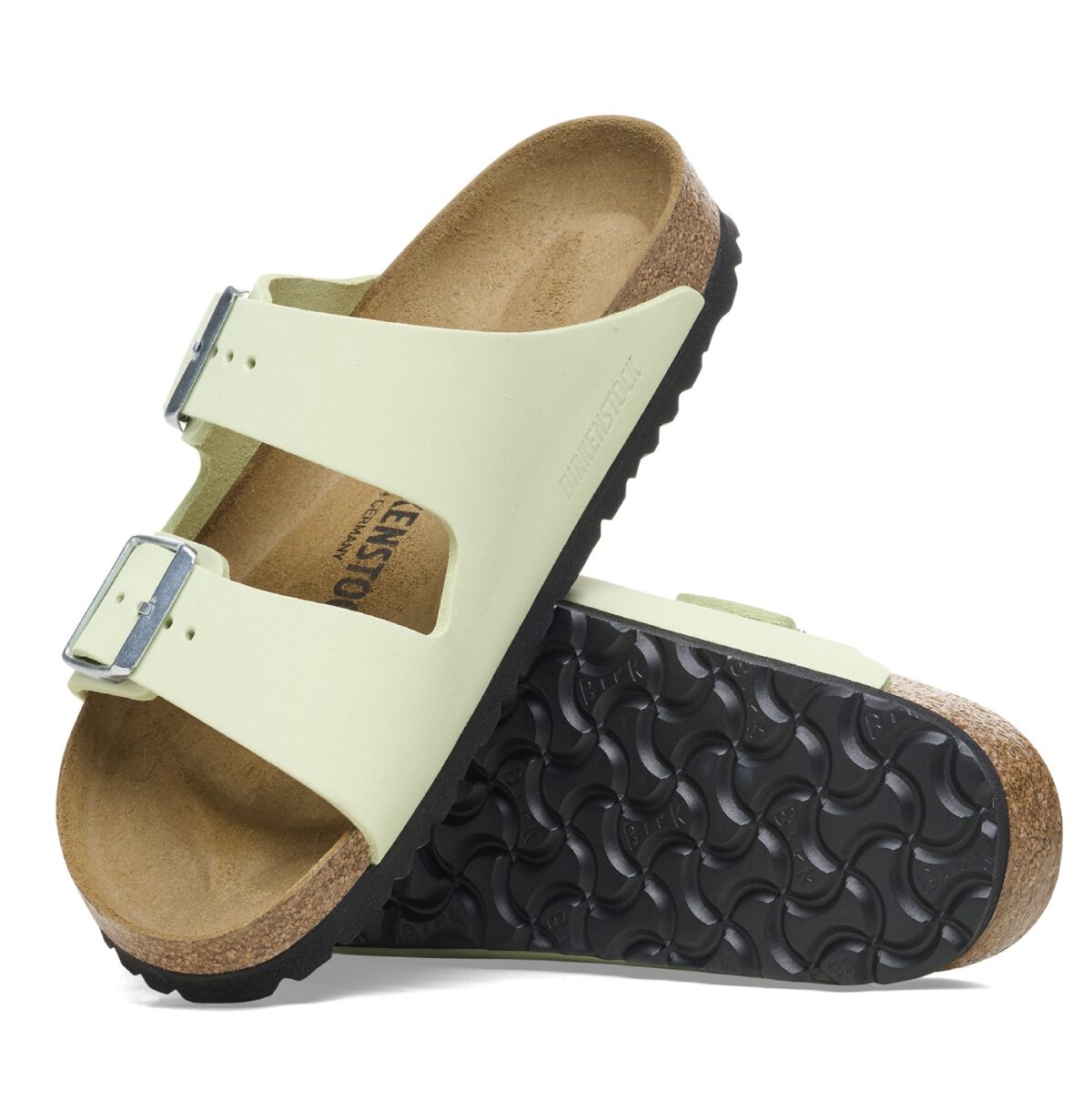 Arizona Nubuck Leather (NARROW FIT) - Faded Lime - Image 7