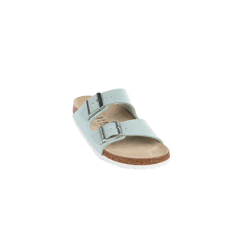 Arizona Shiny Embossed Birko Flor - Surf Green (NARROW FIT) - Image 2