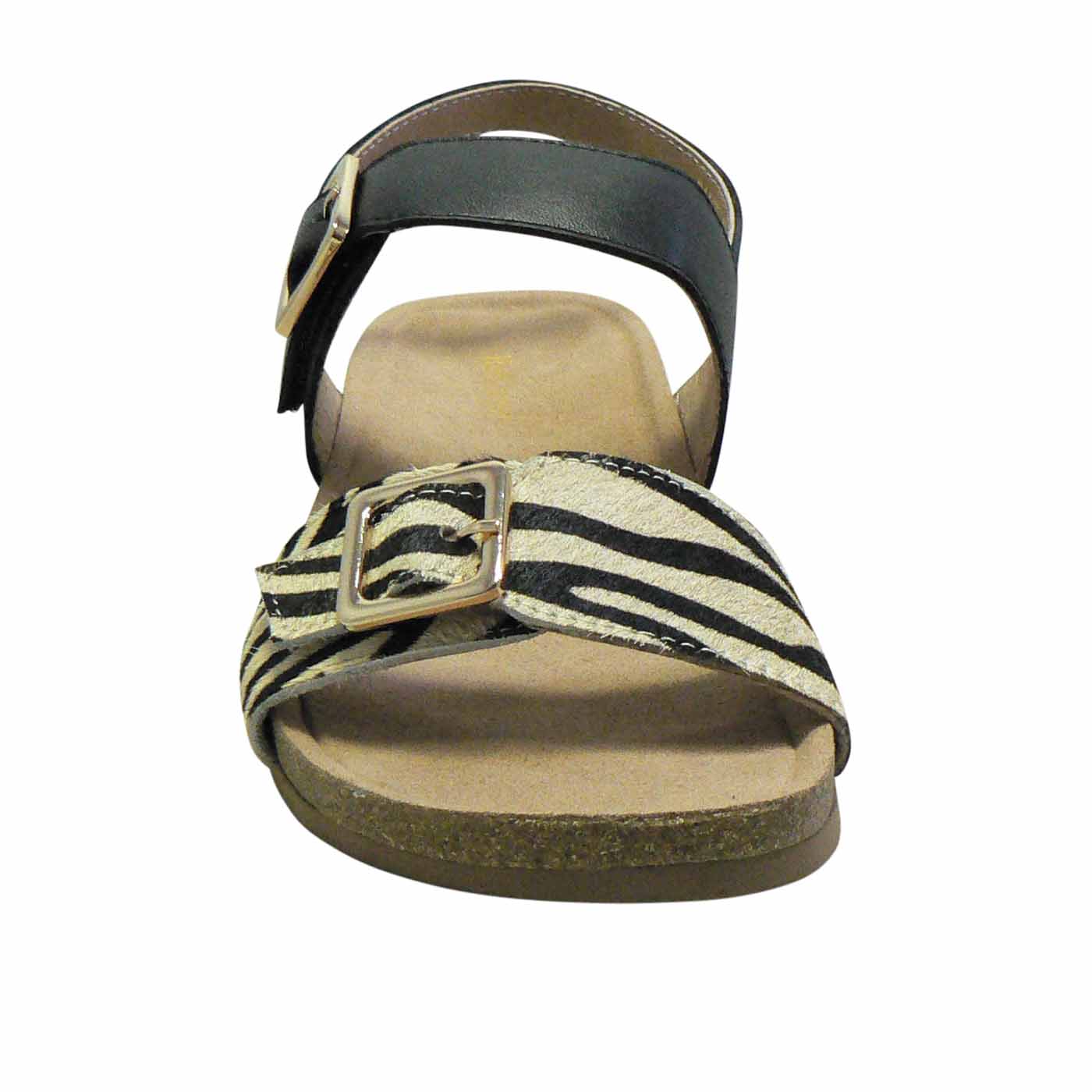 Paige Zebra/Black SUNA Shoes & Accessories
