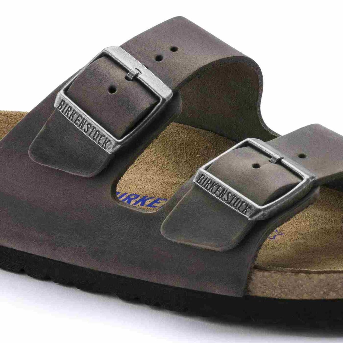 Arizona Oiled Leather Soft Footbed (REGULAR FIT) - Iron - Image 2