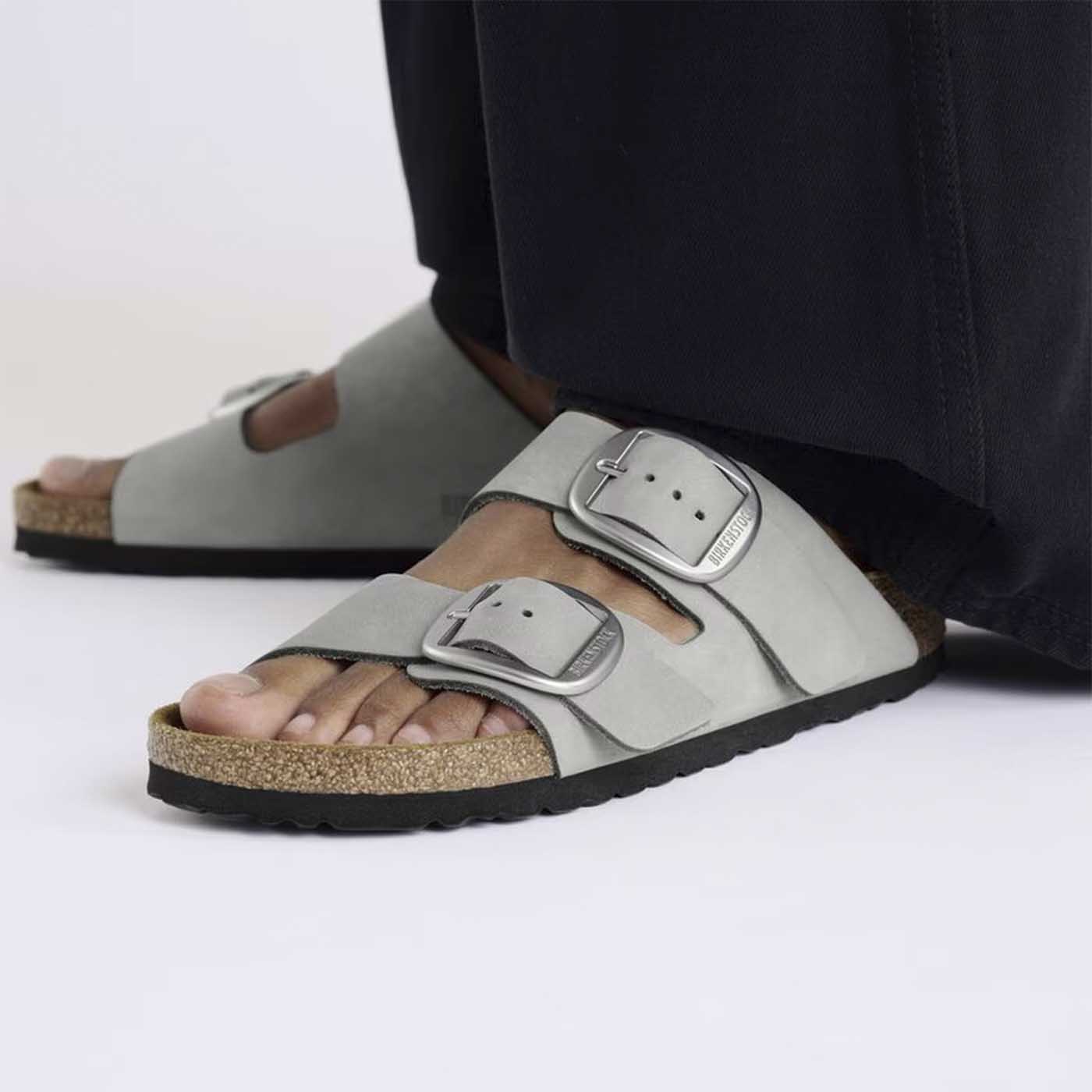 Arizona Big Buckle Nubuck Leather - Pure Sage (REGULAR FIT) - Image 6
