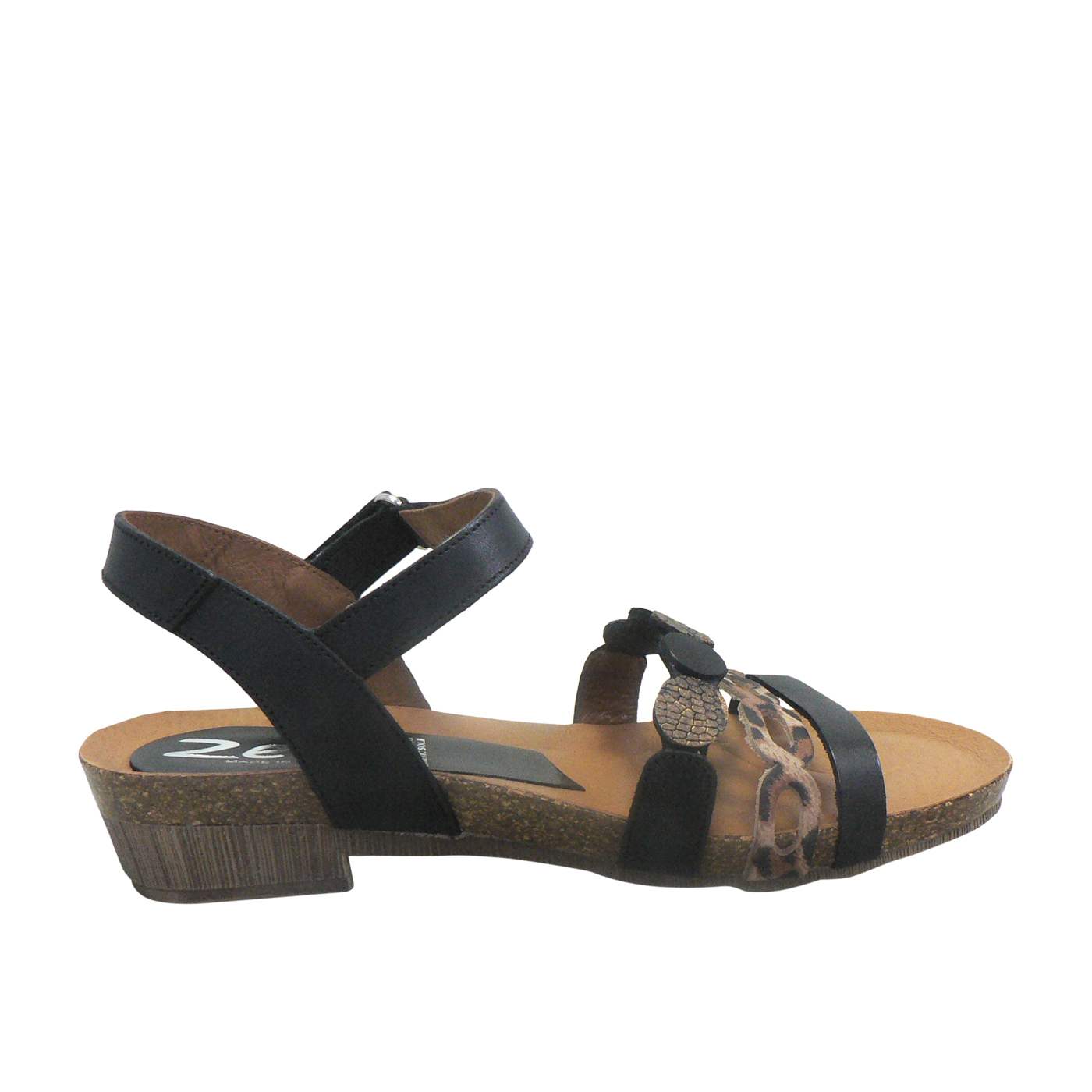 Idalia - Black/Leopard Bruciato - Image 5