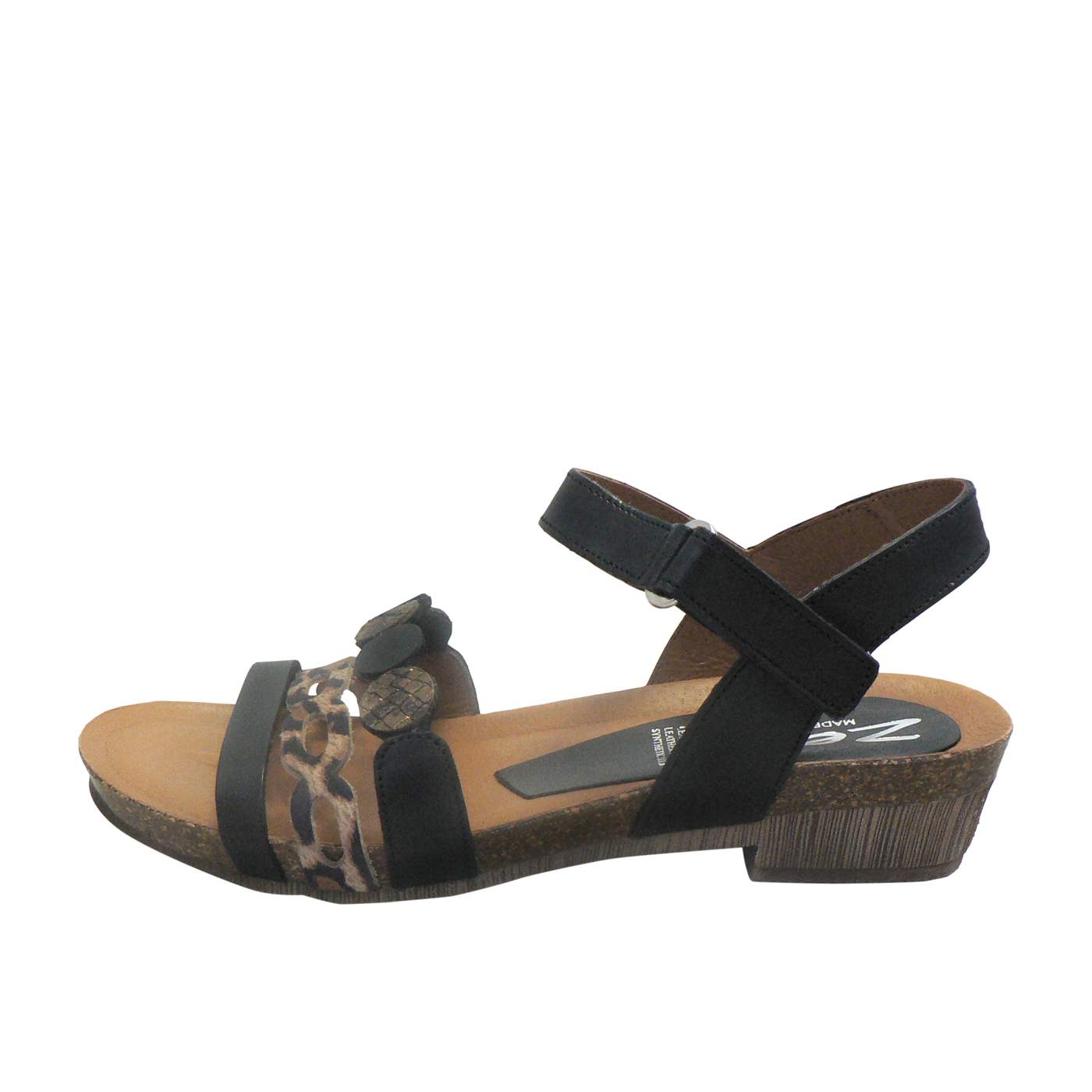 Idalia - Black/Leopard Bruciato - Image 4
