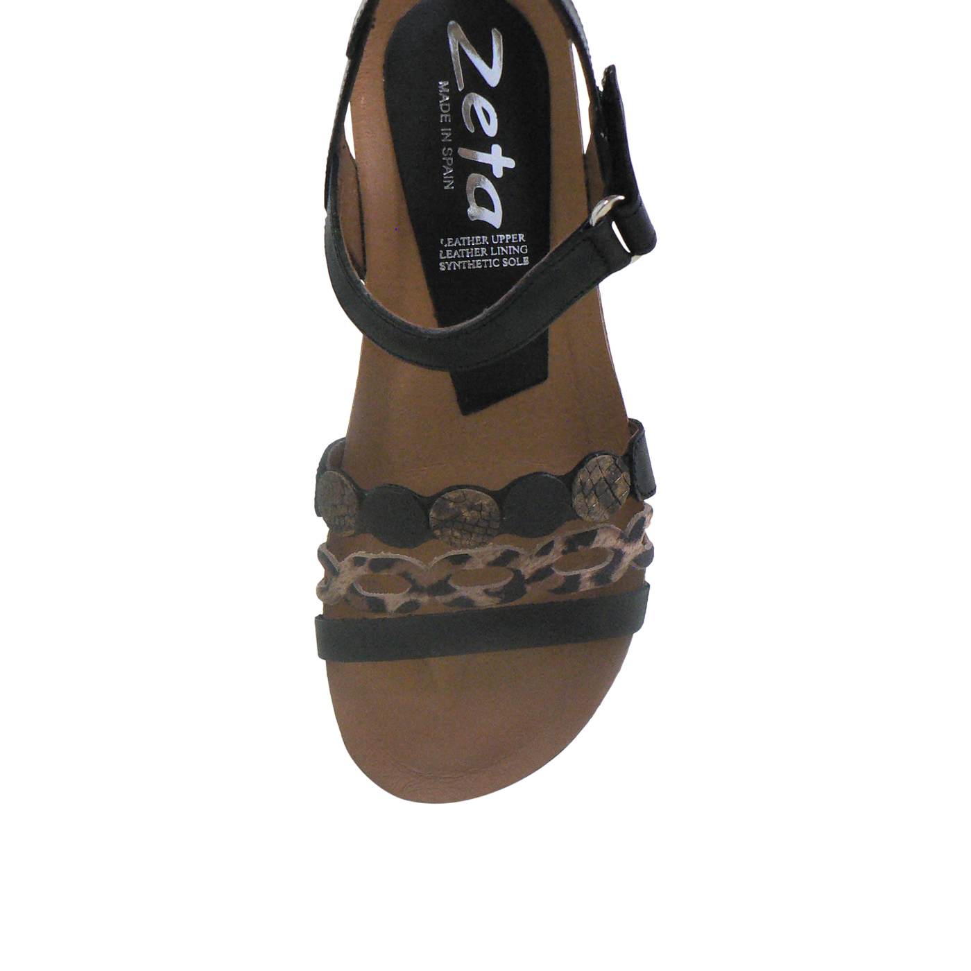 Idalia - Black/Leopard Bruciato - Image 3