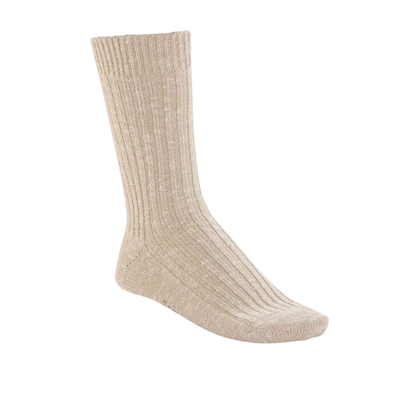 Cotton Slub - Men's Beige White