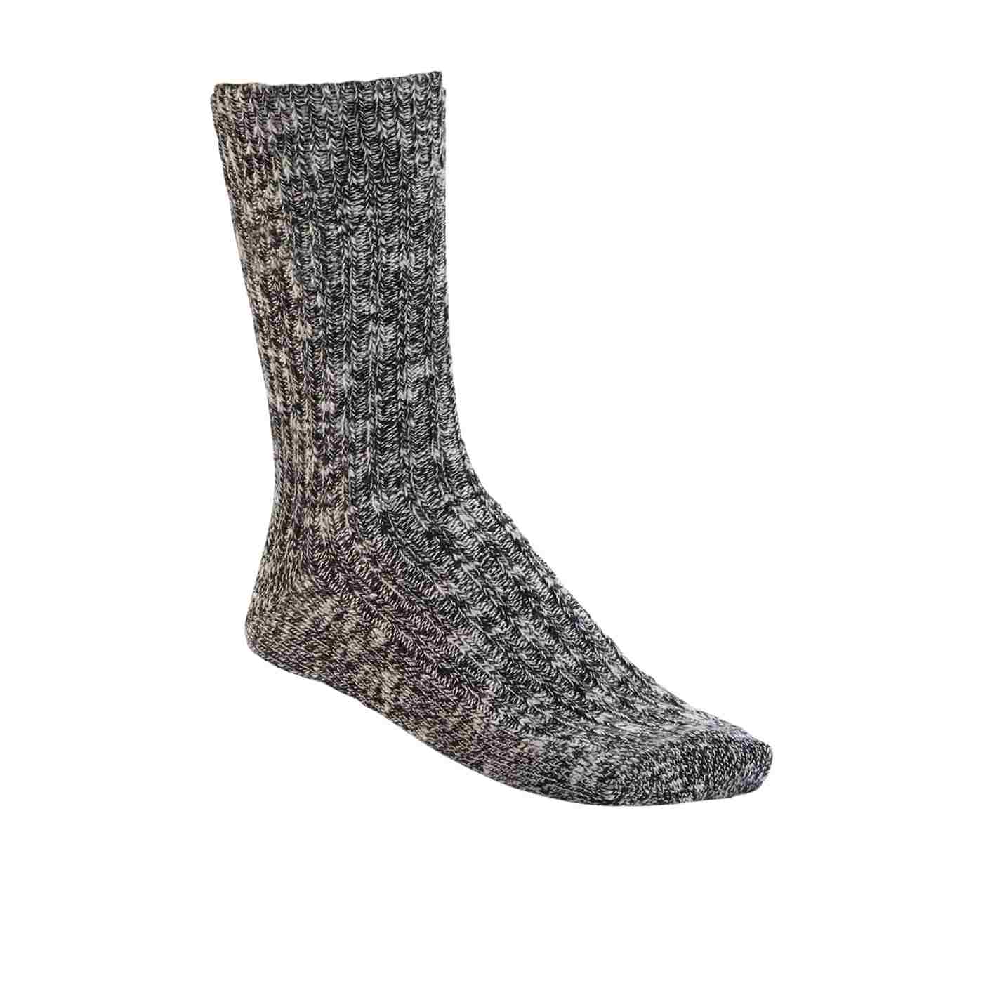Cotton Slub - Men's Black Grey