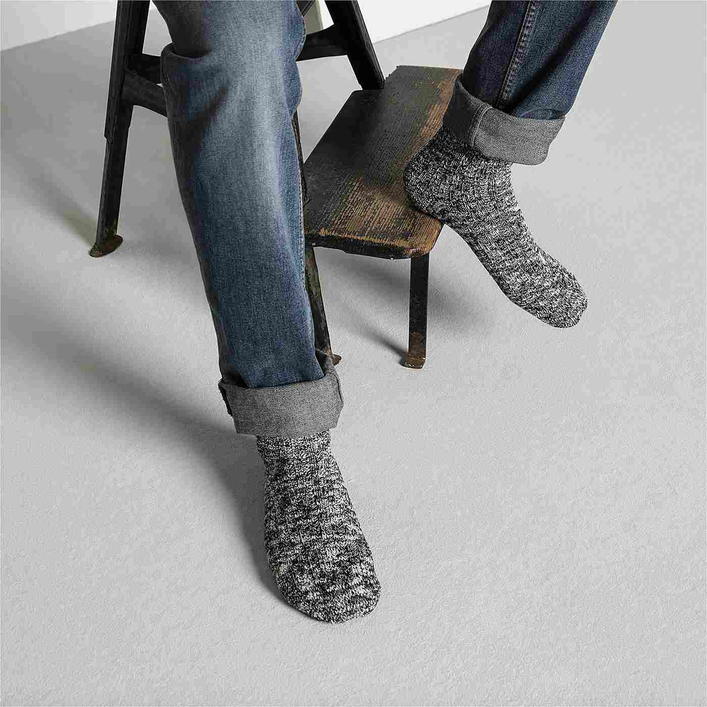 Cotton Slub - Men's Black Grey - Image 5