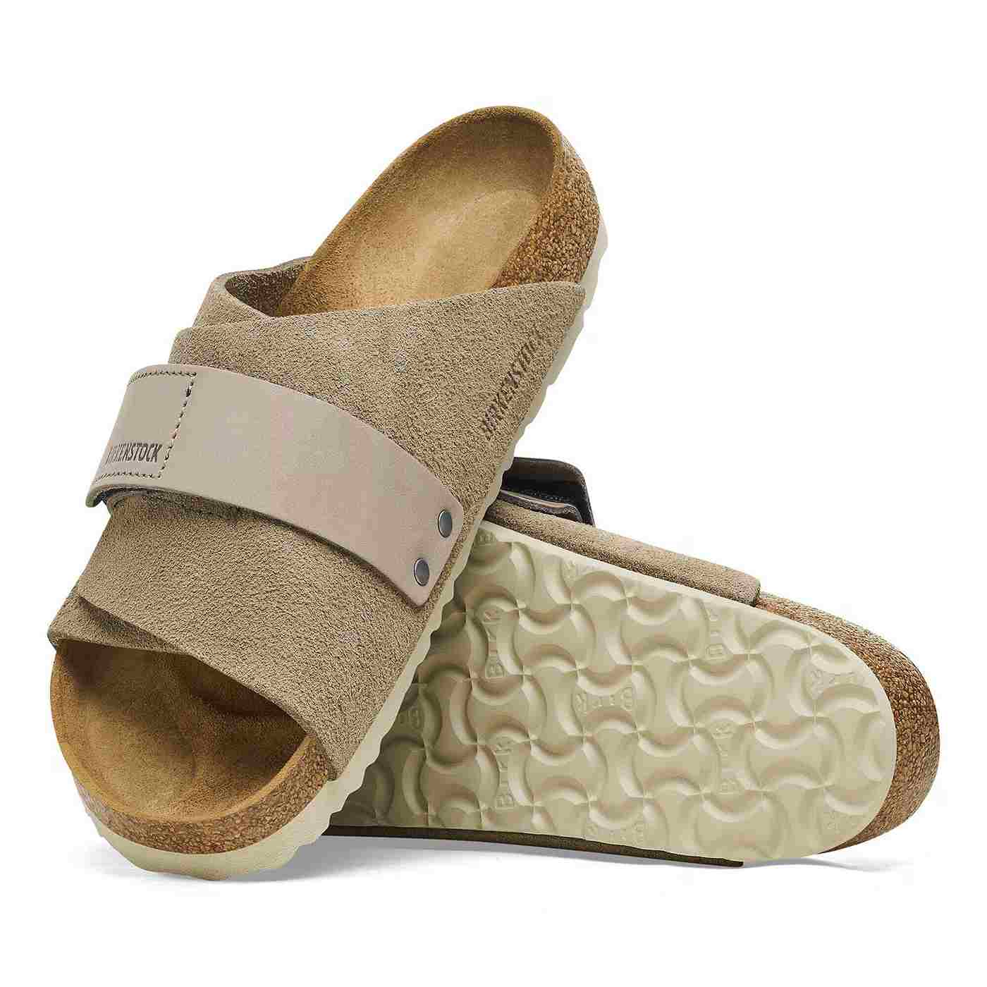 Kyoto Nubuck/Suede Leather - Taupe (NARROW FIT) - Image 6