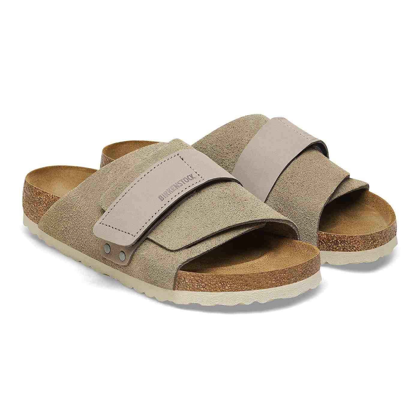 Kyoto Nubuck/Suede Leather - Taupe (NARROW FIT) - Image 4