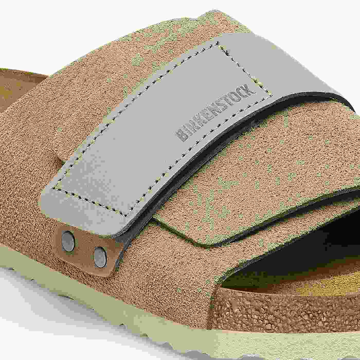 Kyoto Nubuck/Suede Leather - Taupe (NARROW FIT) - Image 2
