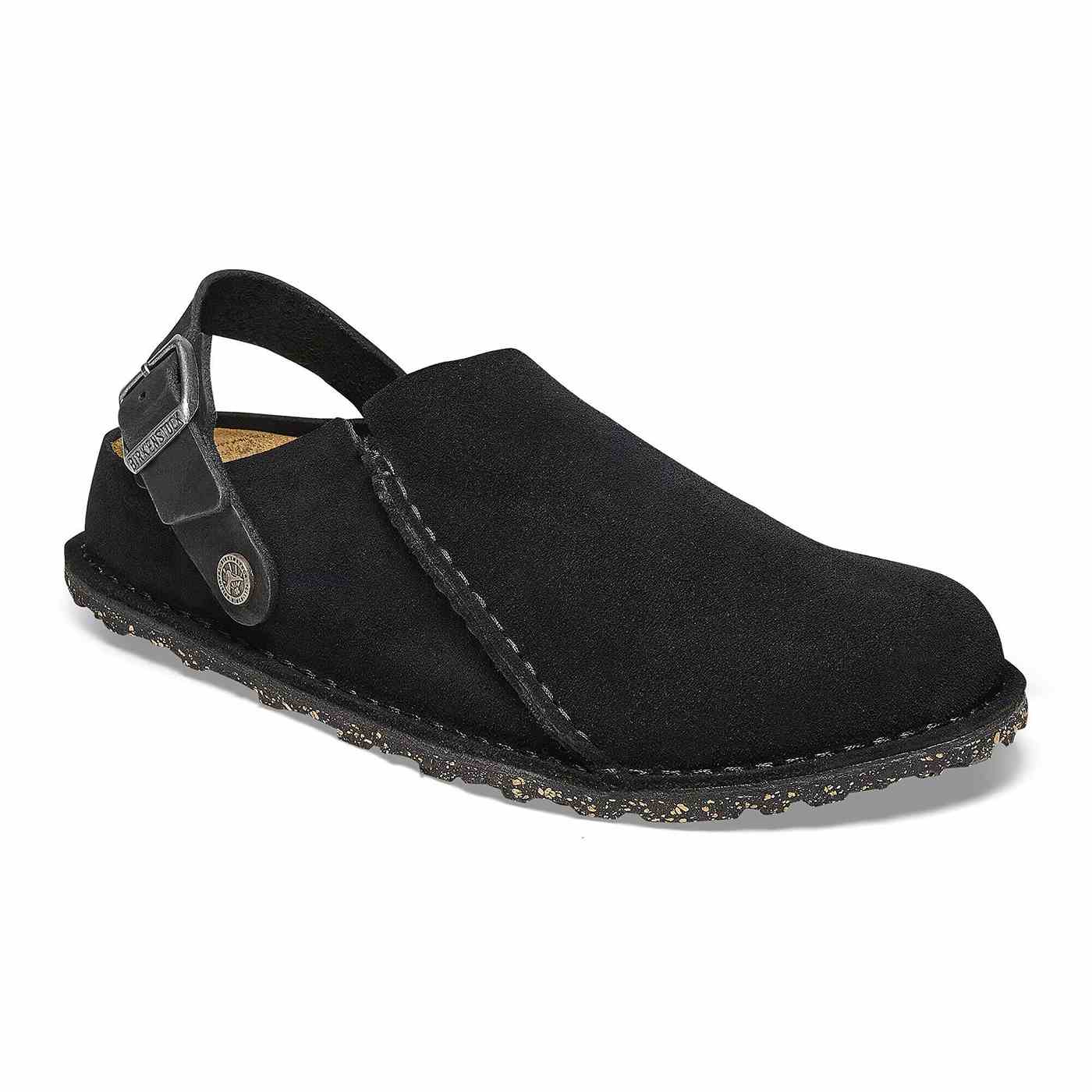 Lutry Suede Leather - Black (REGULAR FIT)