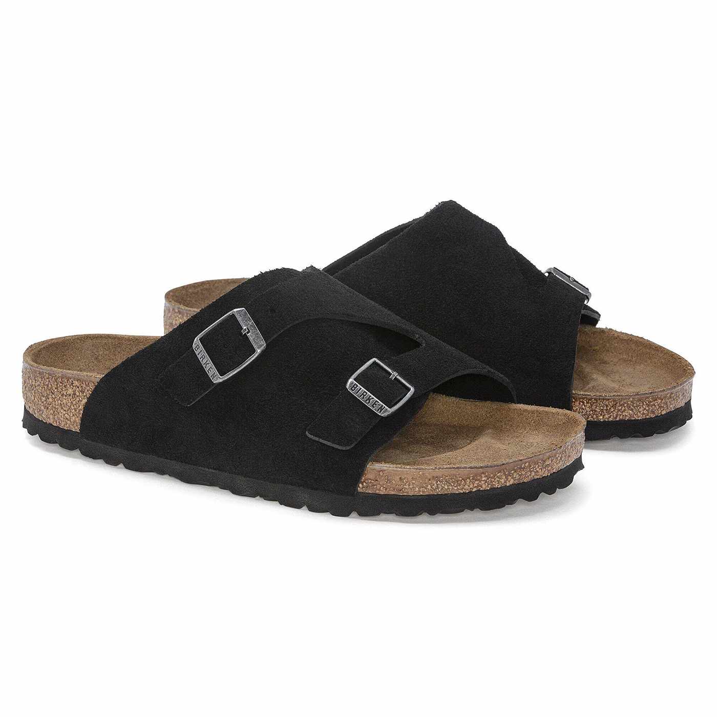 Zurich Suede Leather - Black (REGULAR FIT) - Image 4