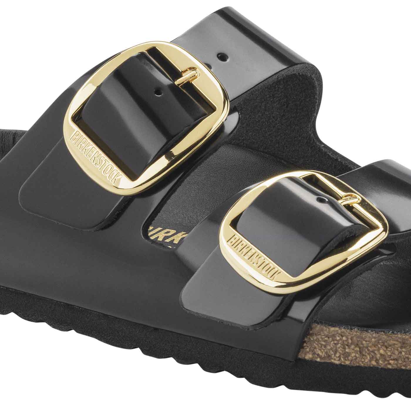 Arizona Big Buckle High Shine Leather Patent - Black Natural (REGULAR FIT) - Image 5