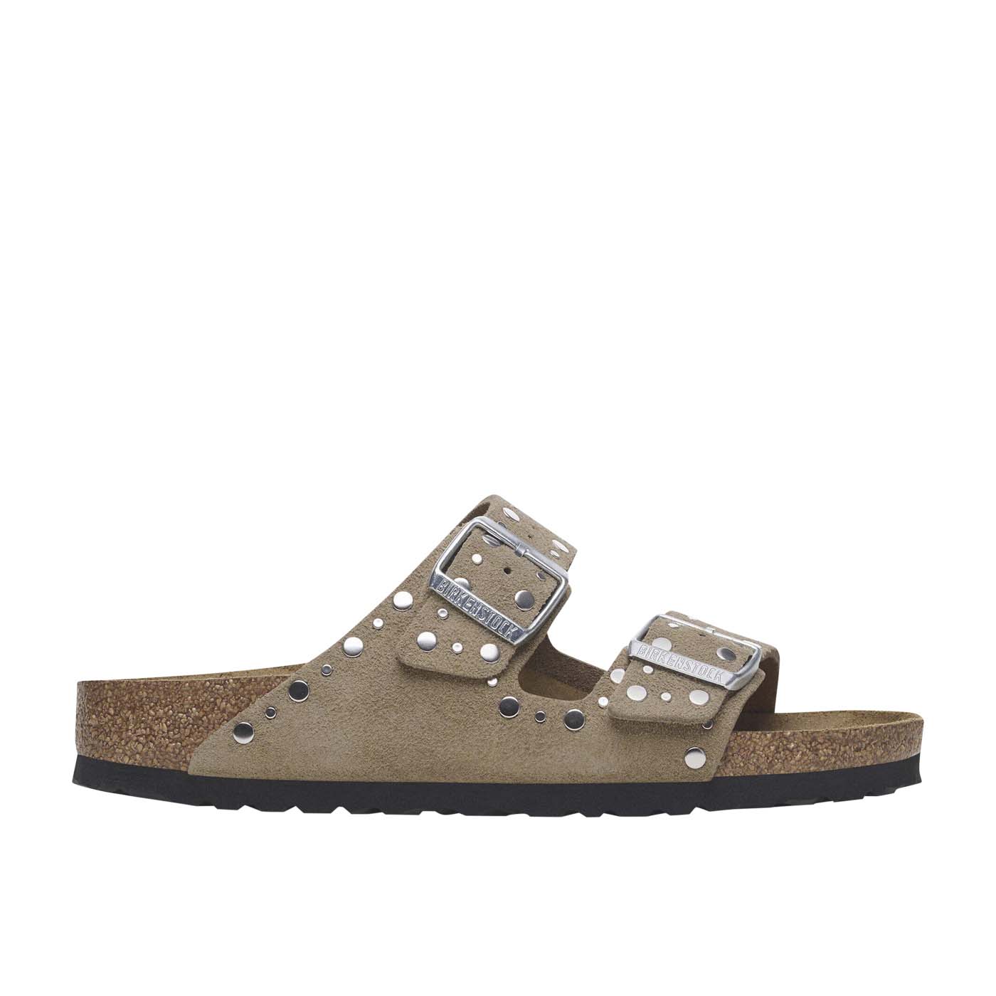 Arizona Rivet Suede Leather - Taupe (REGULAR FIT) - Image 2