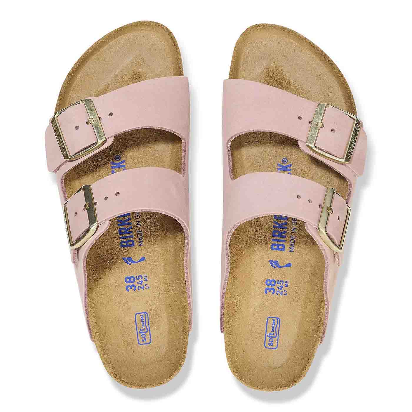 Arizona Nubuck Leather Soft Footbed - Soft Pink (REGULAR FIT) - Image 6