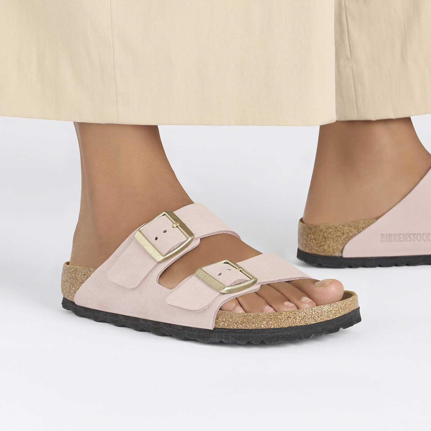 Arizona Nubuck Leather Soft Footbed - Soft Pink (REGULAR FIT) - Image 7